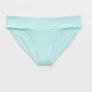 Aerie Wide Ribbed Banded Full Coverage Bikini Bottoms